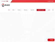Tablet Screenshot of elliott-tool.com